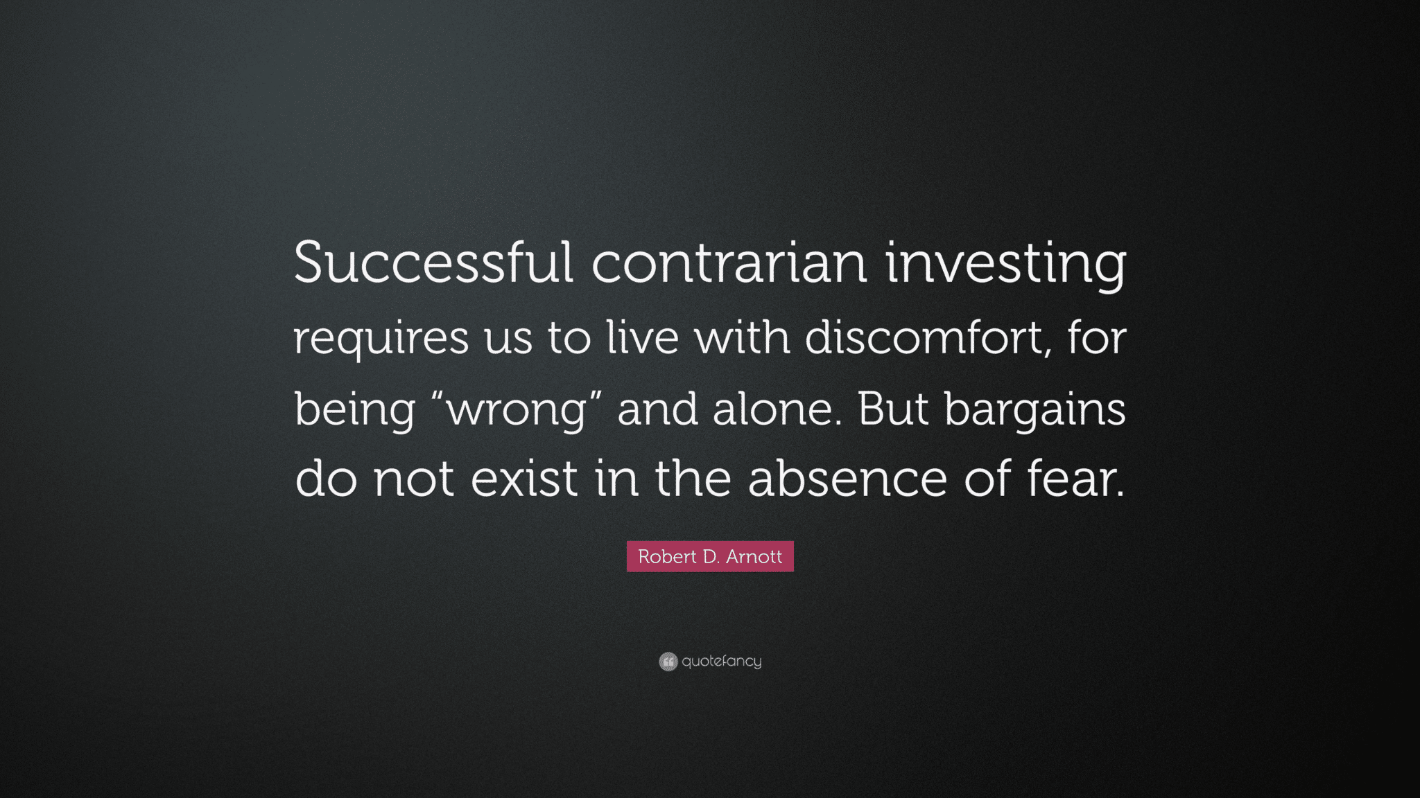 Contrarian investing quote