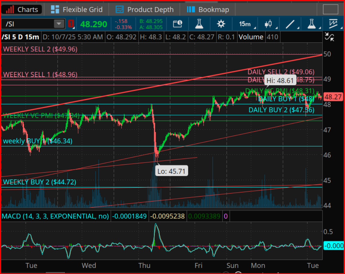 Silver Futures (/SI) 