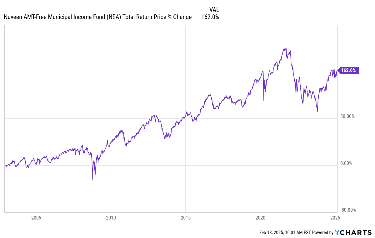 NEA Total Returns Price Change