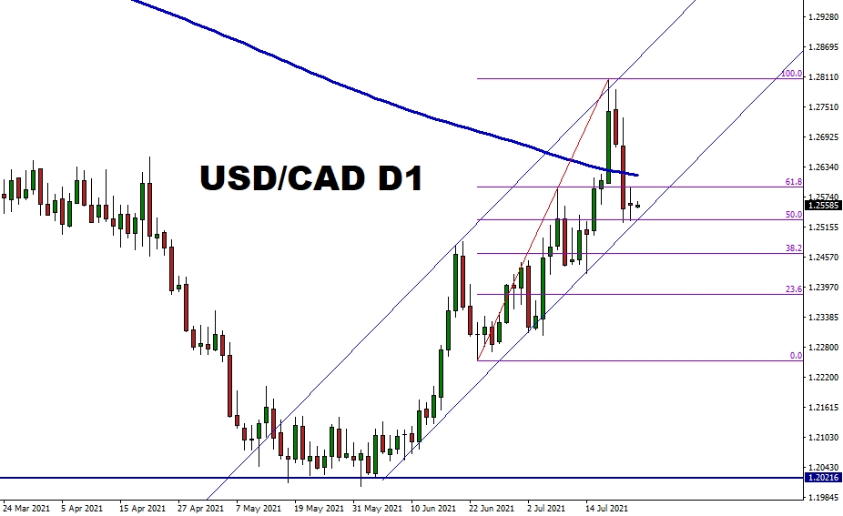 USDCAD D1