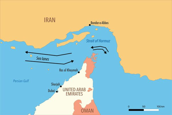 The Strait of Hormuz