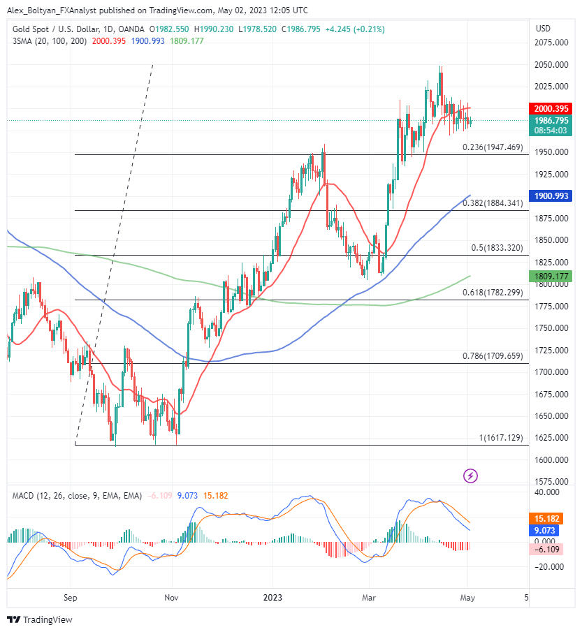 Gold daily 