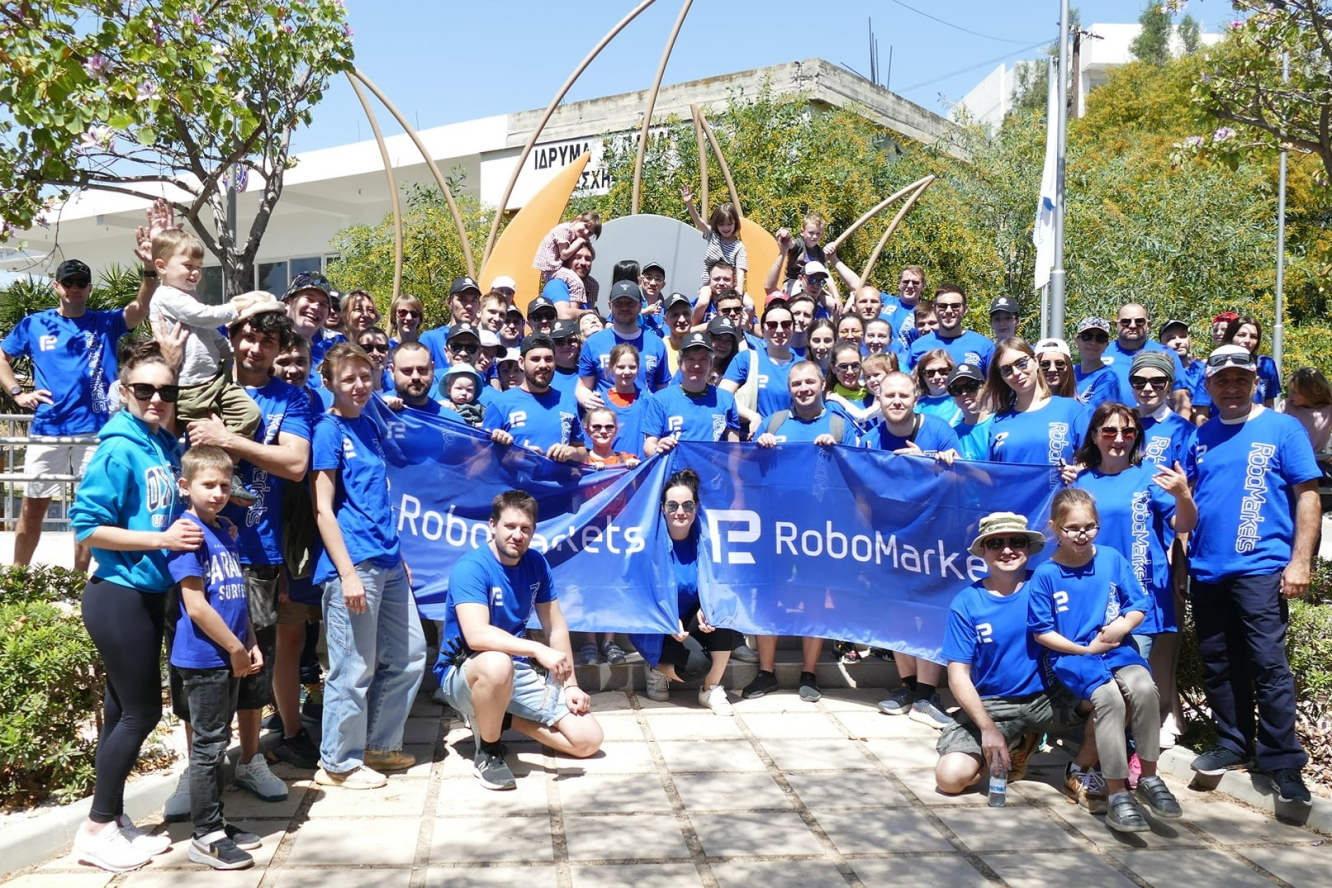 RoboMarkets on Cleaning Event Limassol