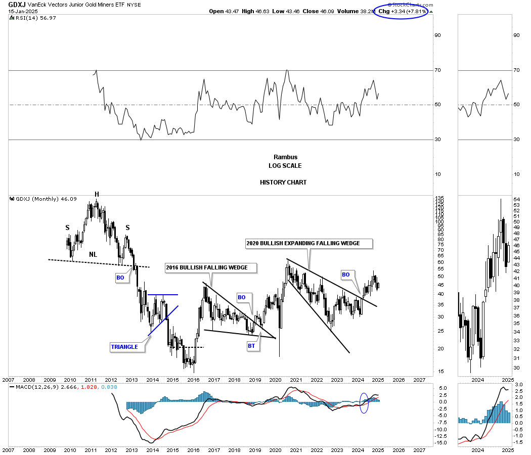 GDXJ-Monthly Chart