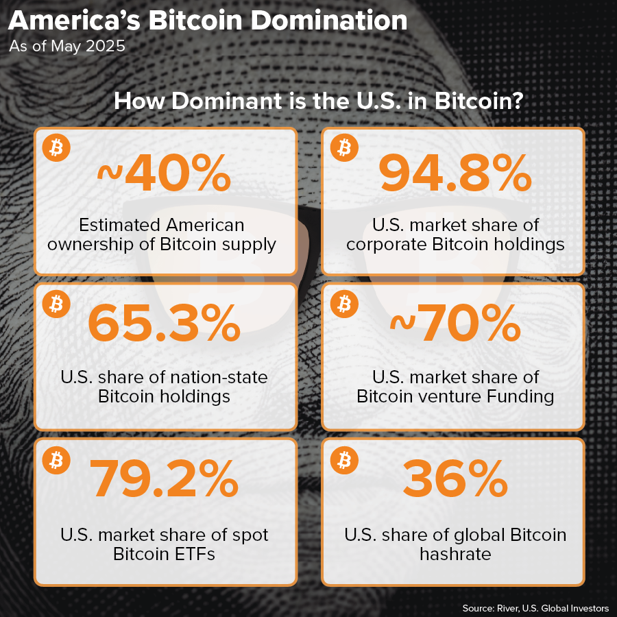 America’s Bitcoin Domination - Snapshot