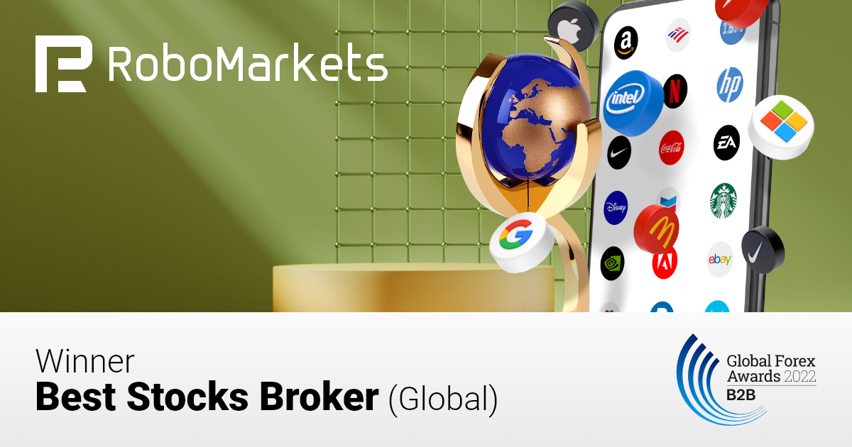 RoboMarkets is Chosen as The Best Stocks Broker