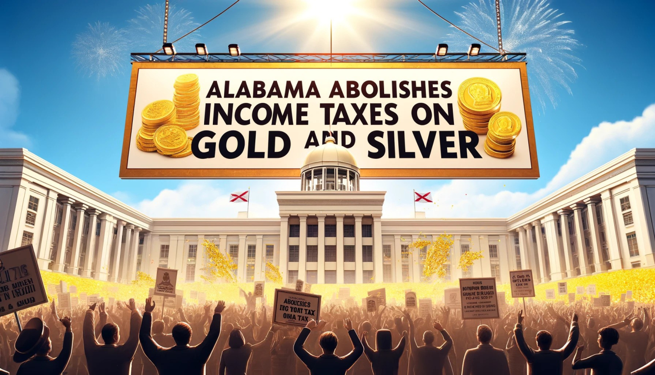 SIGNED INTO LAW: Alabama Abolishes Income Taxes Gold and Silver