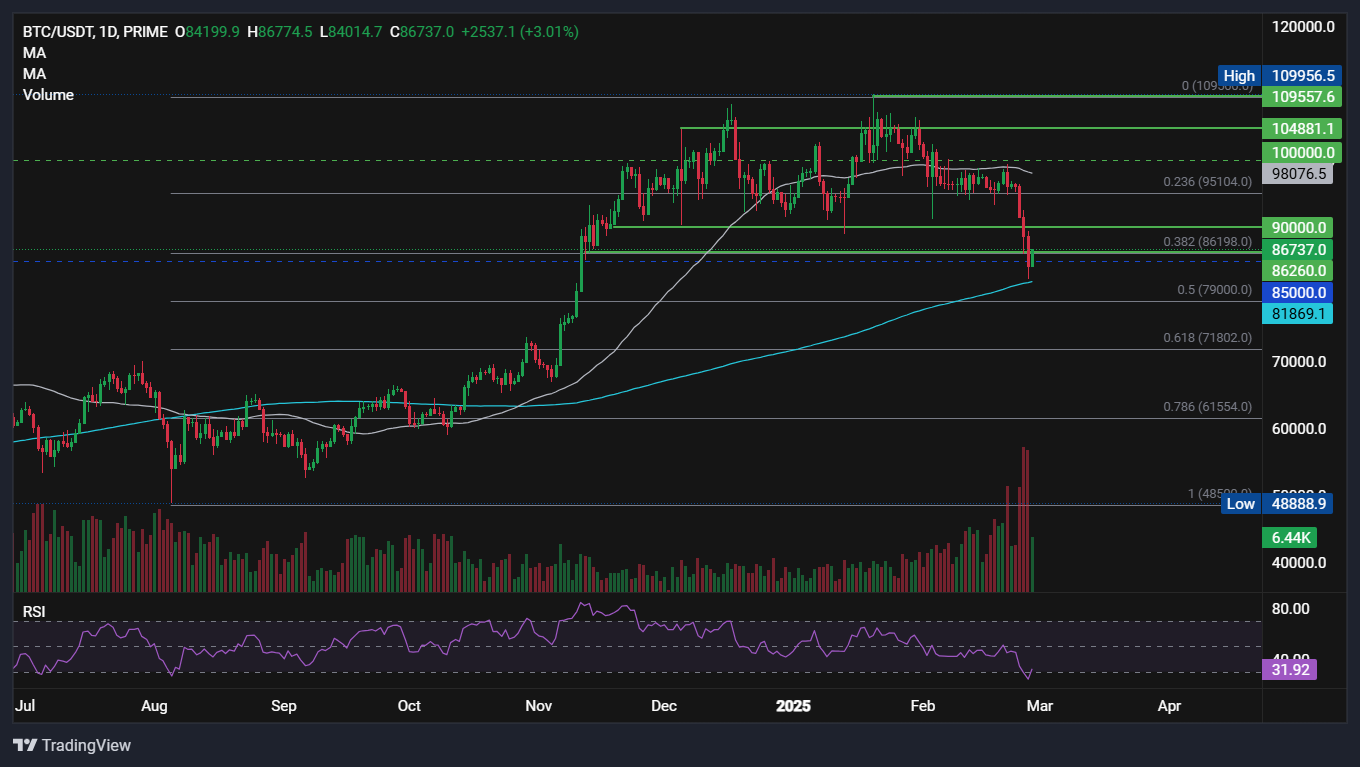 BTC/USD-Daily Chart