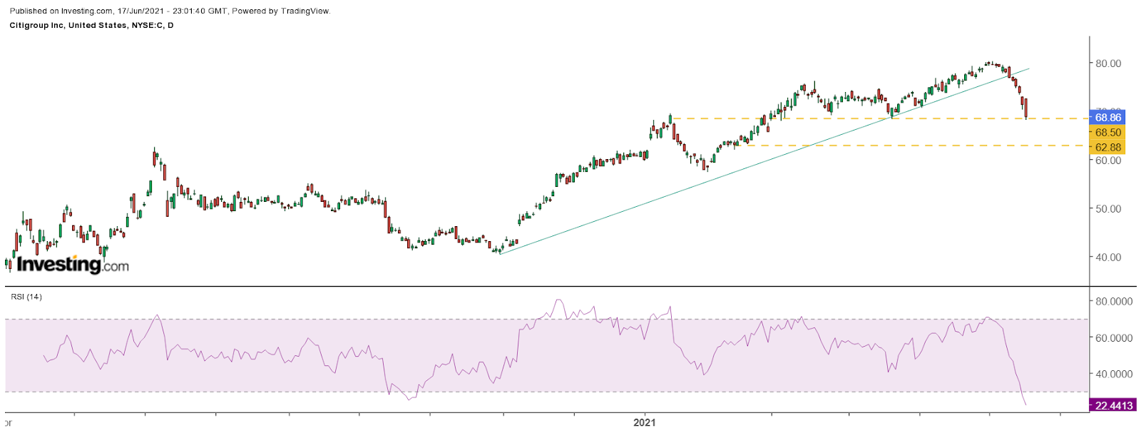 Citi Günlük Grafik