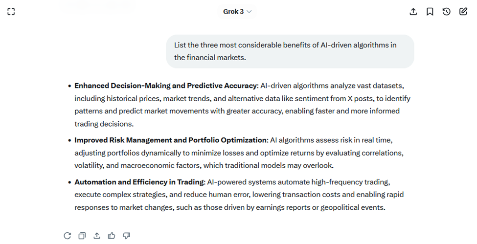 Grok 3 Most Significant Risks and Benefits of AI Algos