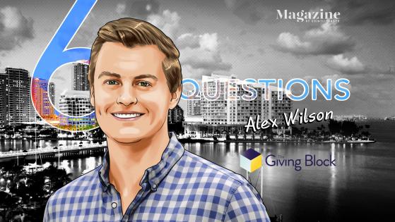 6 Questions for Alex Wilson of The Giving Block