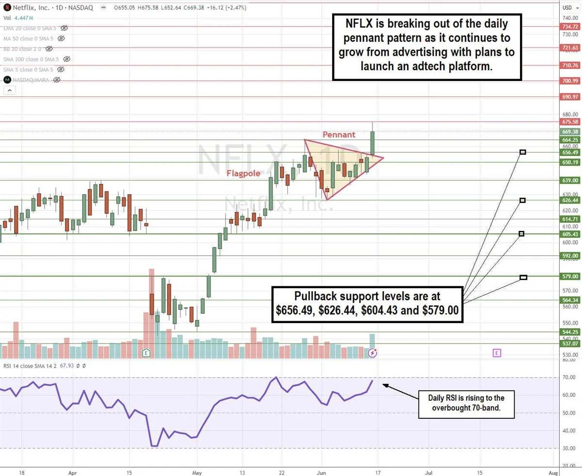 Netflix Price Chart