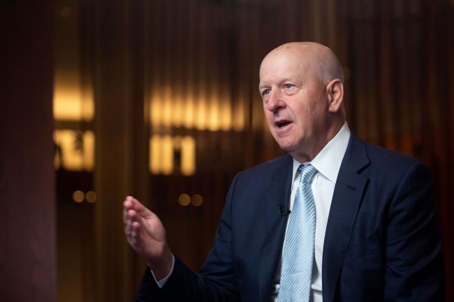 © Bloomberg. David Solomon, chief executive officer of Goldman Sachs Group Inc., during a Bloomberg Television at the Goldman Sachs Financial Services Conference in New York, US, on Tuesday, Dec. 6, 2022. Solomon sees 
