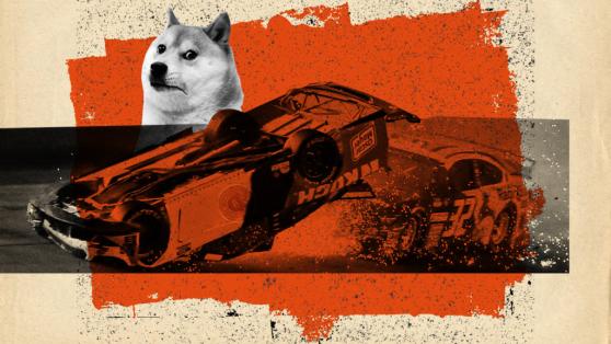DOGE Dips After NASCAR Crash, But There Is Hope for Bitmain Mining Machines to Save the Dog