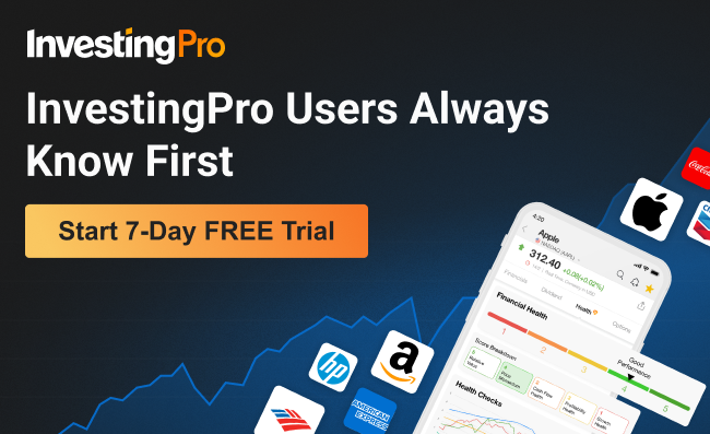 InvestingPro Users Always Know First | Start 7-Day FREE Trial