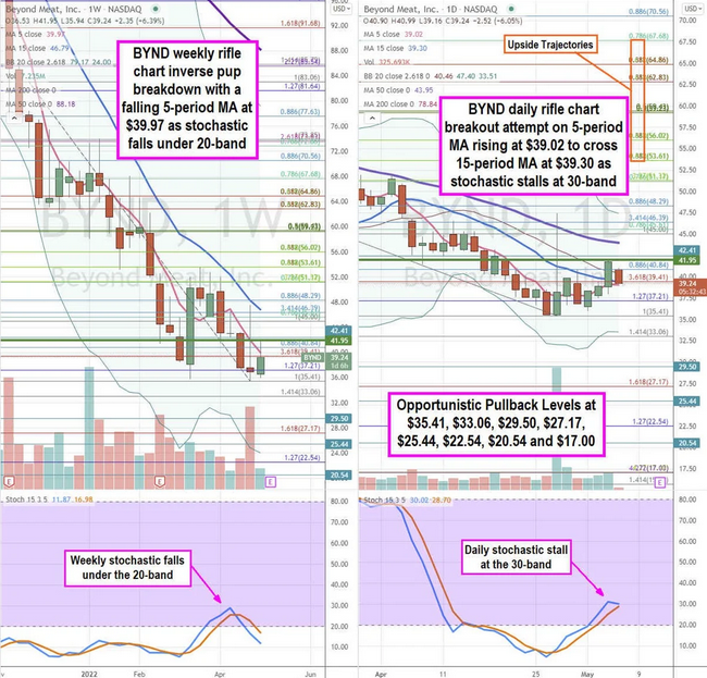 Beyond Meat Inc., Stock Chart