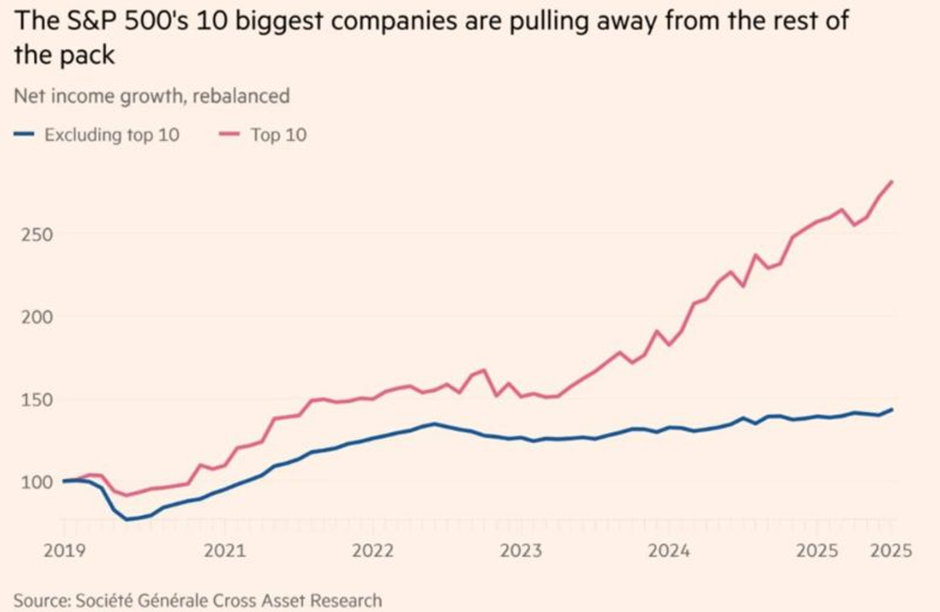 10 Biggest Cos in S&P 500