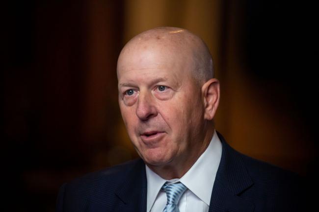 &copy Bloomberg. Goldman Sachs CEO David Solomon