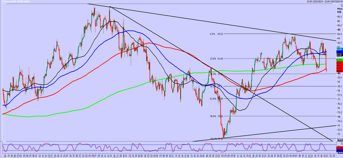 Crude Oil-Daily Chart