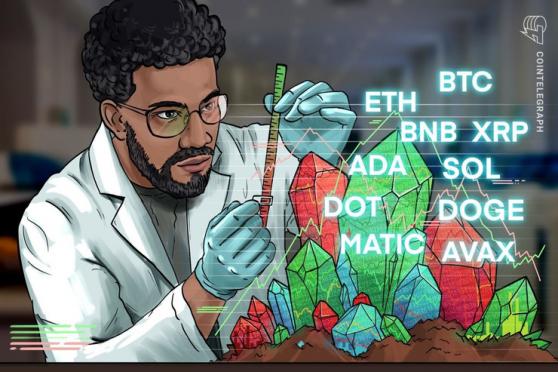 Price analysis 8/3: BTC, ETH, BNB, XRP, ADA, SOL, DOGE, DOT, MATIC, AVAX