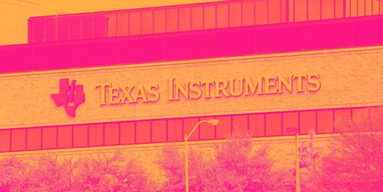 Why Texas Instruments (TXN) Stock Is Up Today