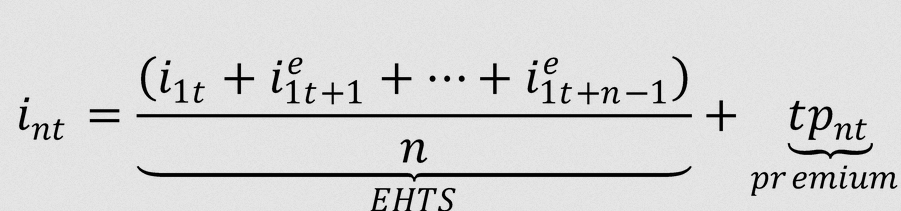 Term Premium Equation
