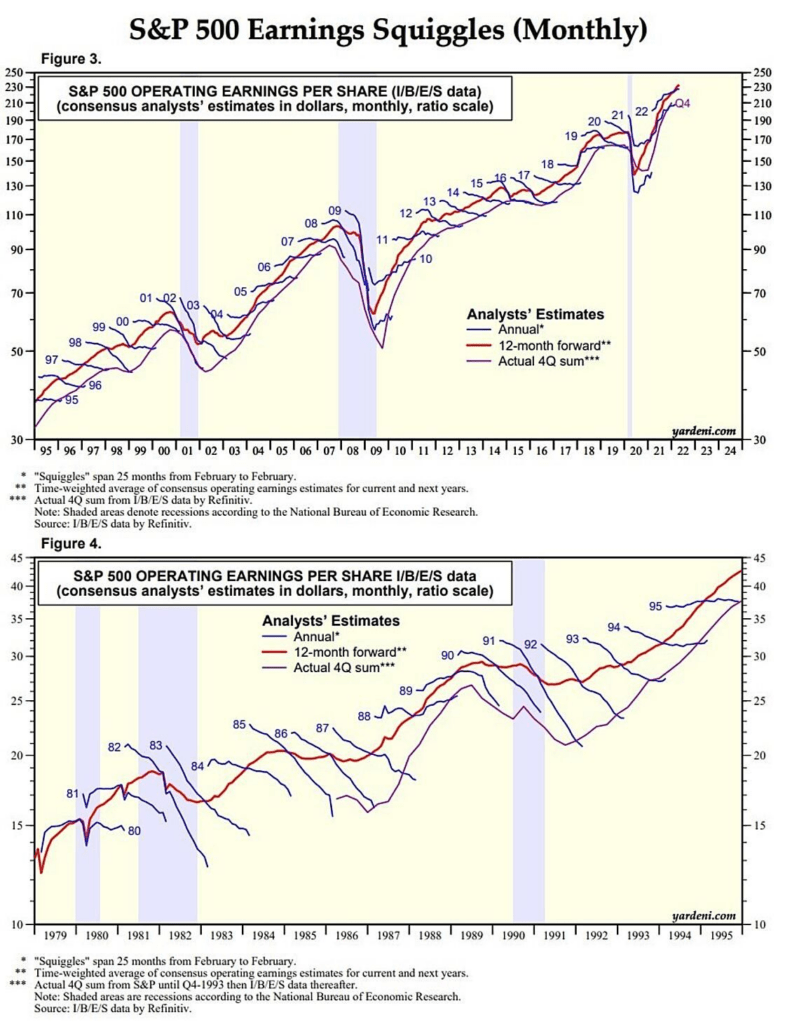 S&P 500 Earnings Squiggles