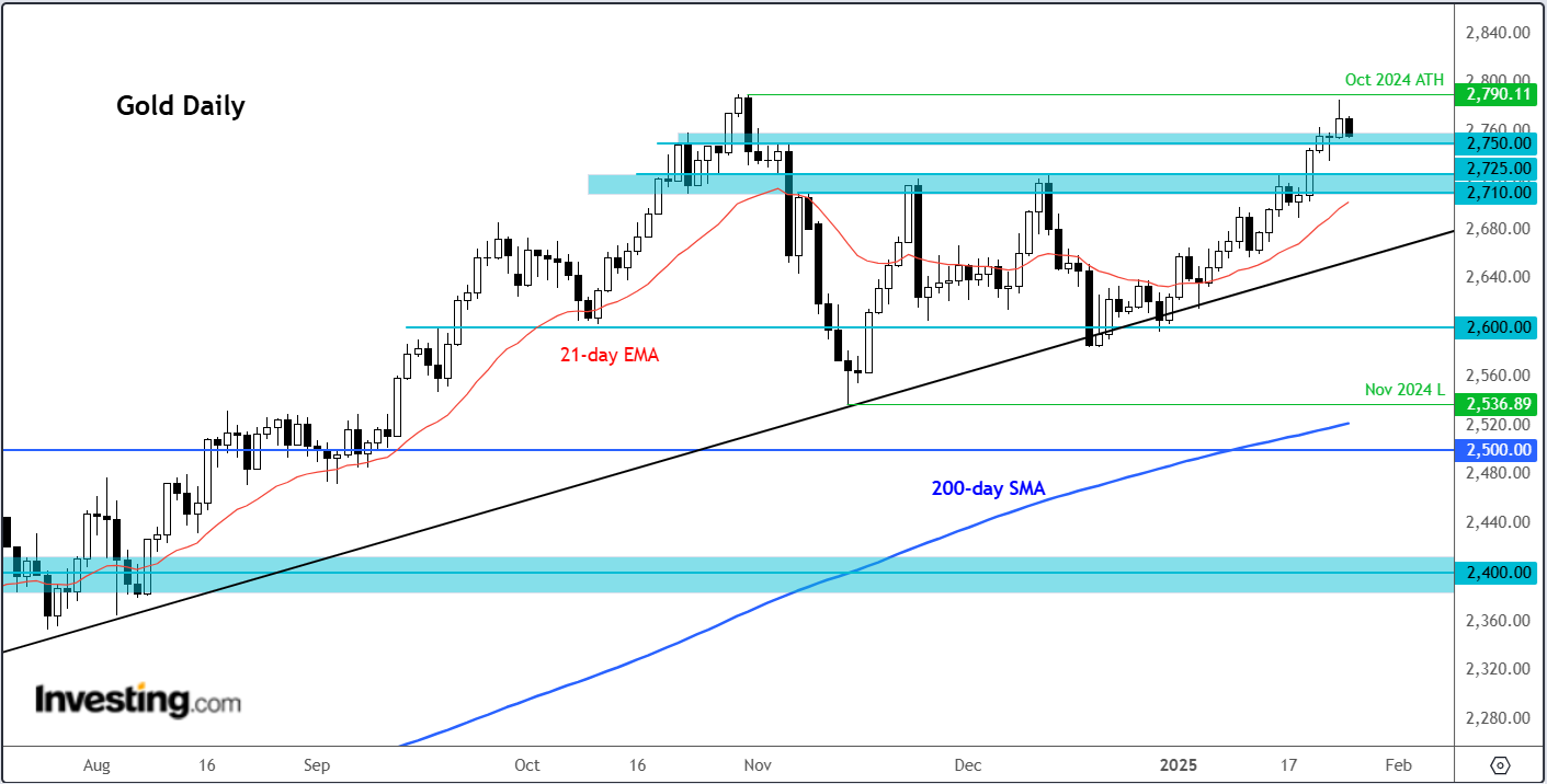 Gold-Daily Chart