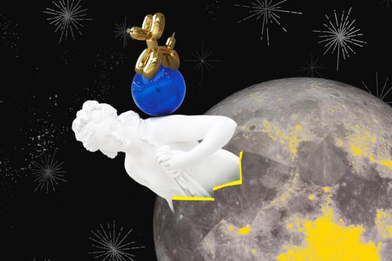 Jeff Koons Sends Sculptures to the Moon and Unveils an NFT Project ‘Moon Phases’ 