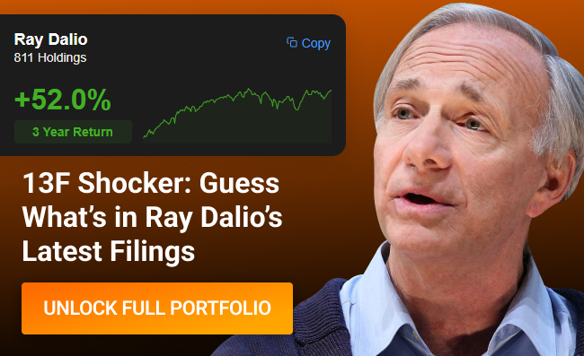 ดูรายละเอียดพอร์ตโฟลิโอของ Ray Dalio ใน InvestingPro