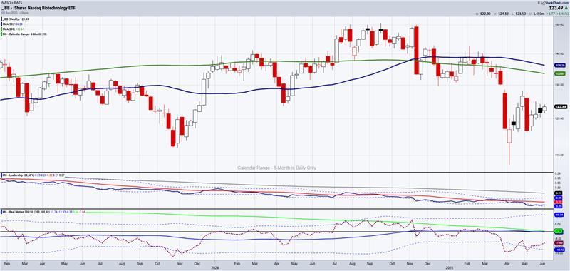 IBB ETF-Weekly Chart