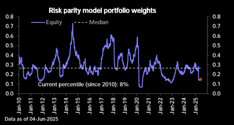 Risk Parity Model Portfolio Weights