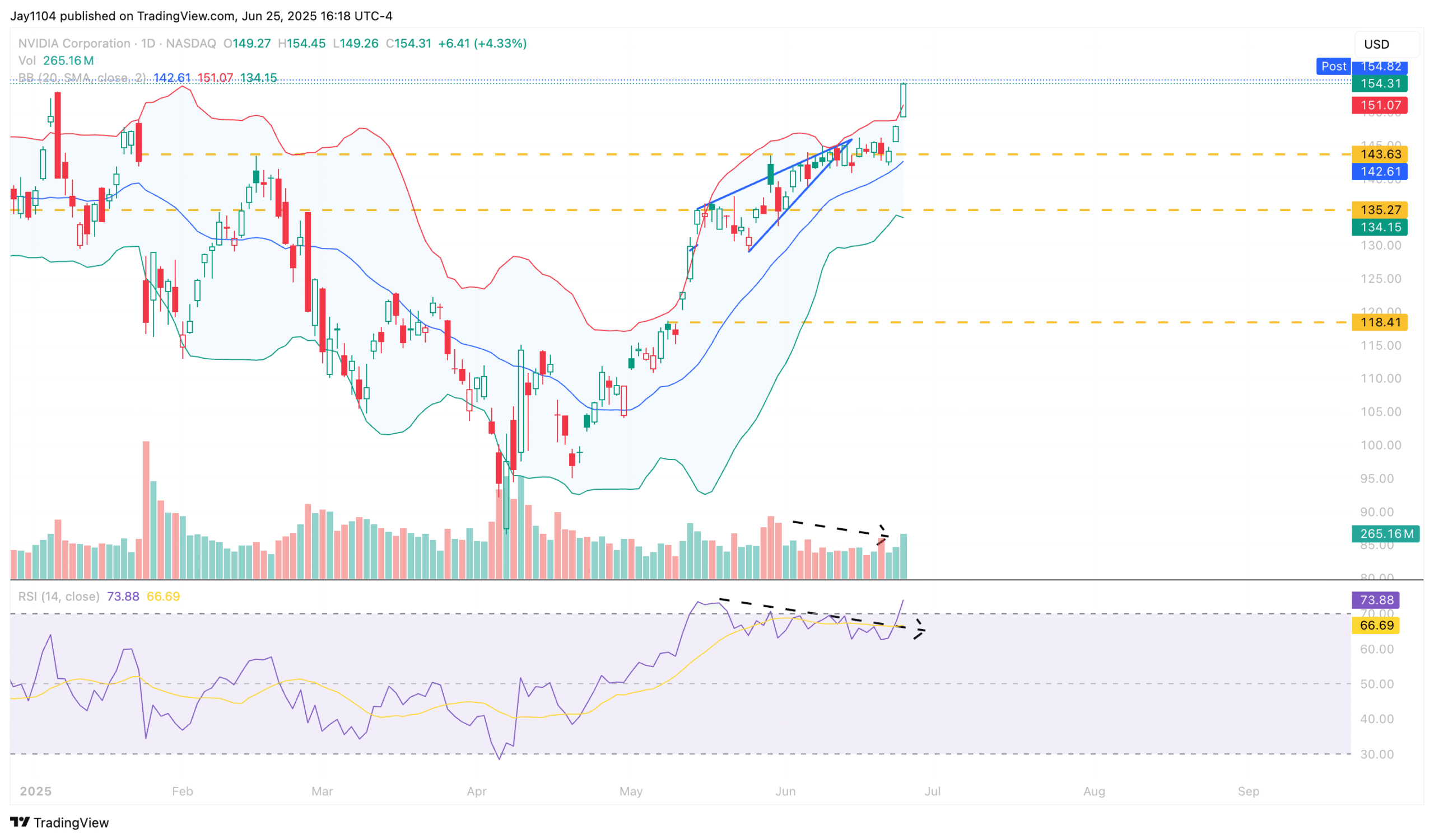 NVIDIA-Daily Chart