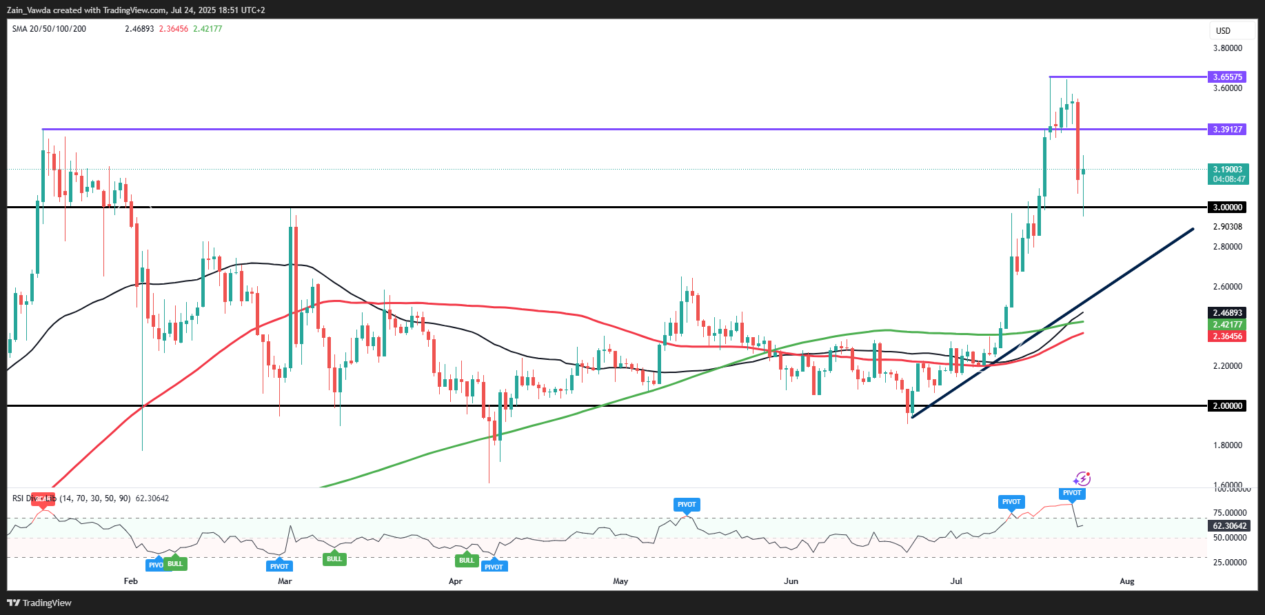 Biểu Đồ Hàng Ngày Ripple