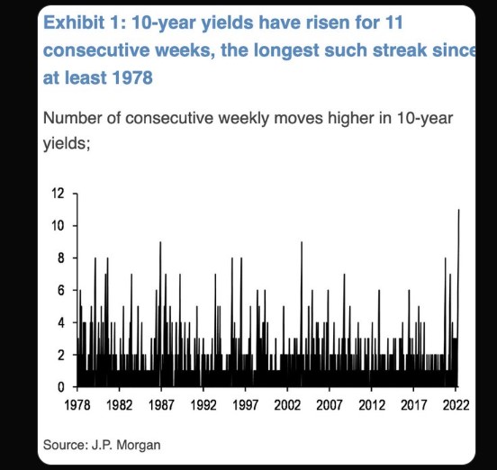 JP Morgan On 10-Year Treasury Yields
