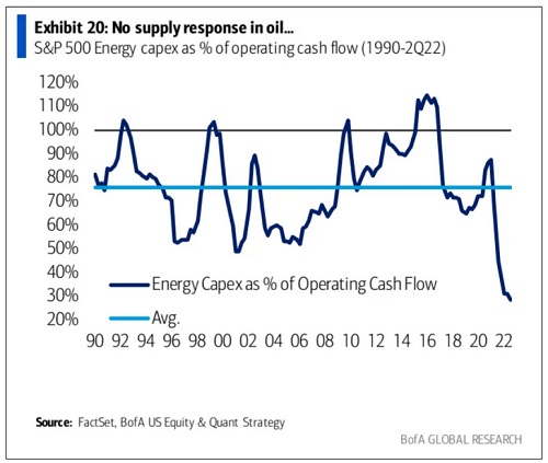 S&P 500 Energy Capex