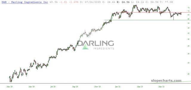 DAR Inc Chart