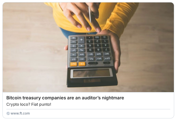 BTC Treasury Companies