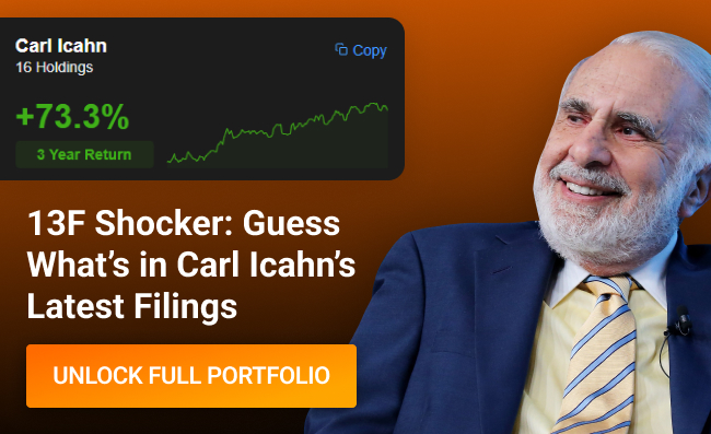 View Carl Icahn's Latest Filings on InvestingPro