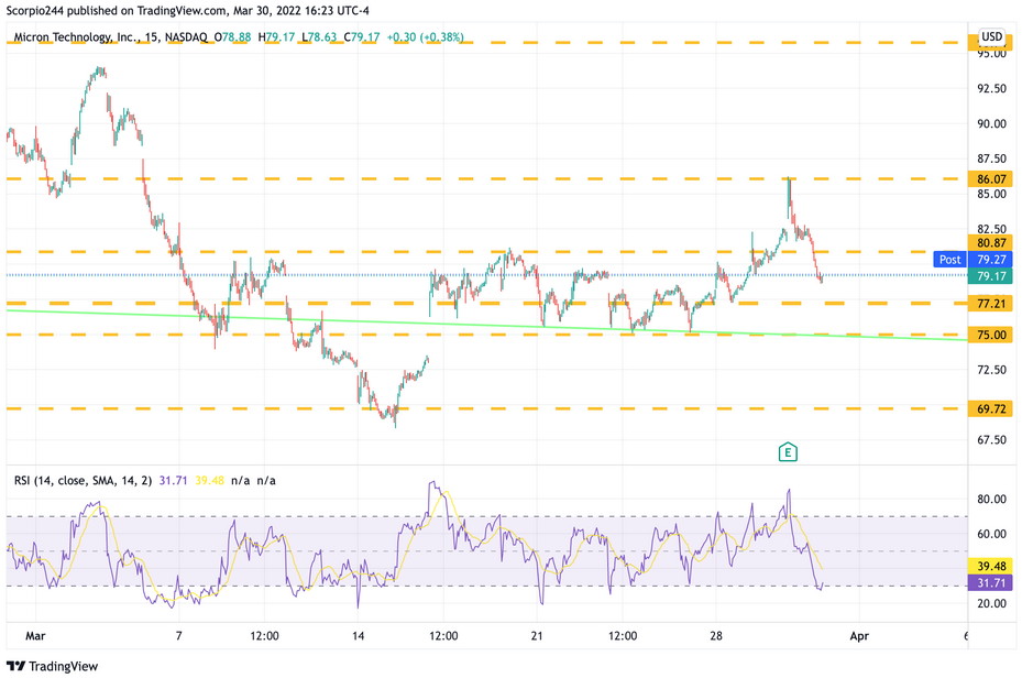 Micron Chart