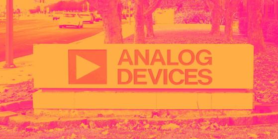 Analog Devices (NASDAQ:ADI) Reports Q4 In Line With Expectations But Quarterly Guidance Underwhelms