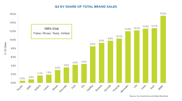 EV Sales By Brand