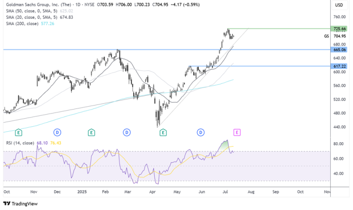 GS-Daily Chart