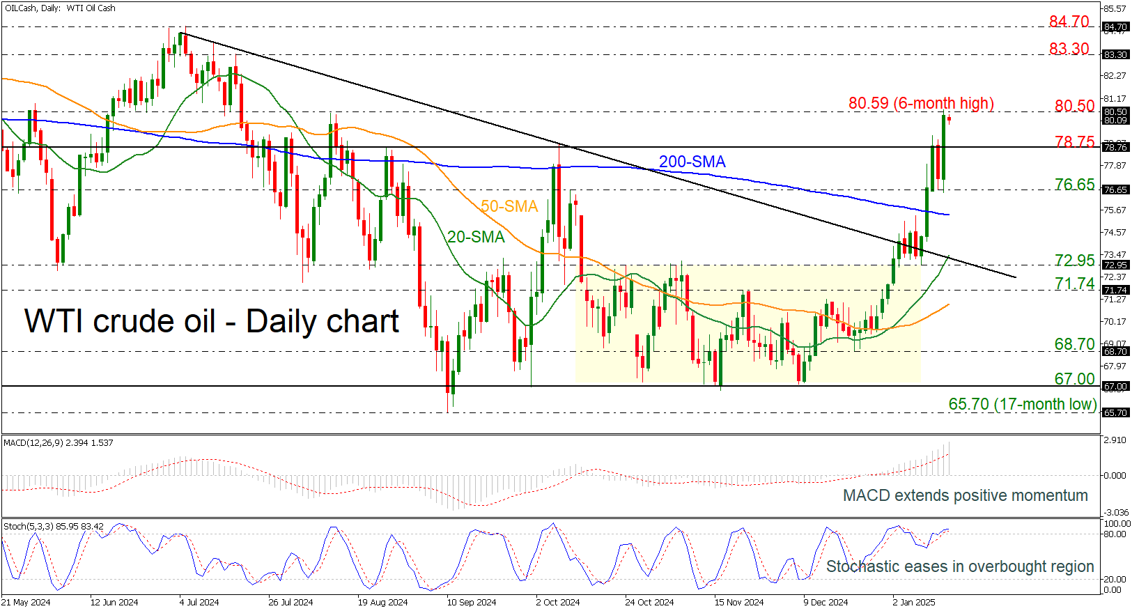 WTI Oil-Daily Chart