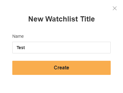 InvestingPro - Watchlist Title