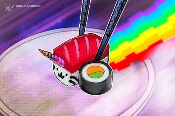 SushiSwap leads DEX token gains as SUSHI price rises by 23% in 24 hours 