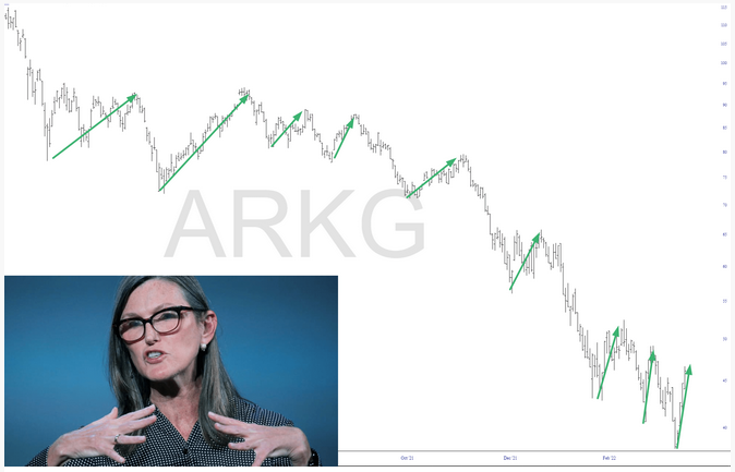 ARKG Chart