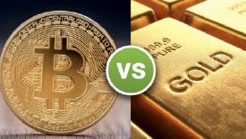 Bitcoins versus gold