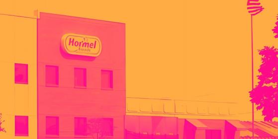 Hormel Foods's (NYSE:HRL) Q1 Sales Top Estimates, Full-Year Sales Guidance Is Optimistic