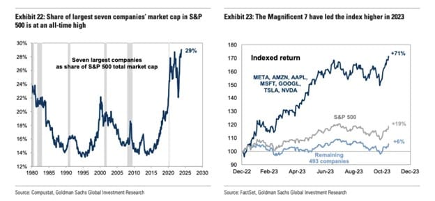 Goldman Sachs - Magnificent 7 vs The Market